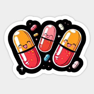 Easier to swallow than reality! v4 (no text) Sticker